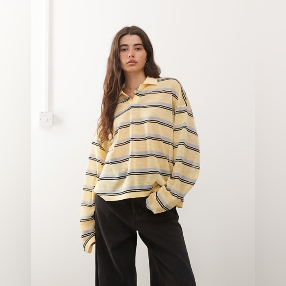 Lioness Rebels Jersey Honey Stripe Size XS *NWT*